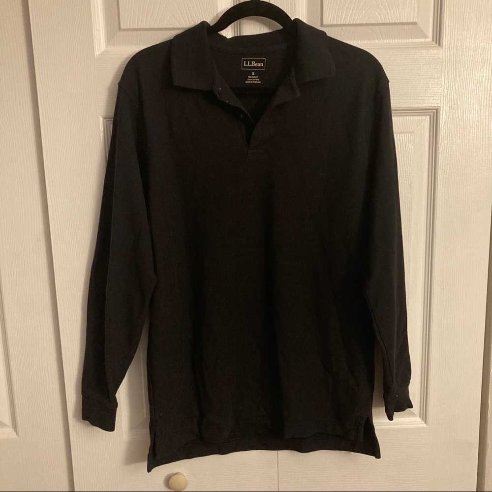 Men’s LL Bean Long Sleeve Polo